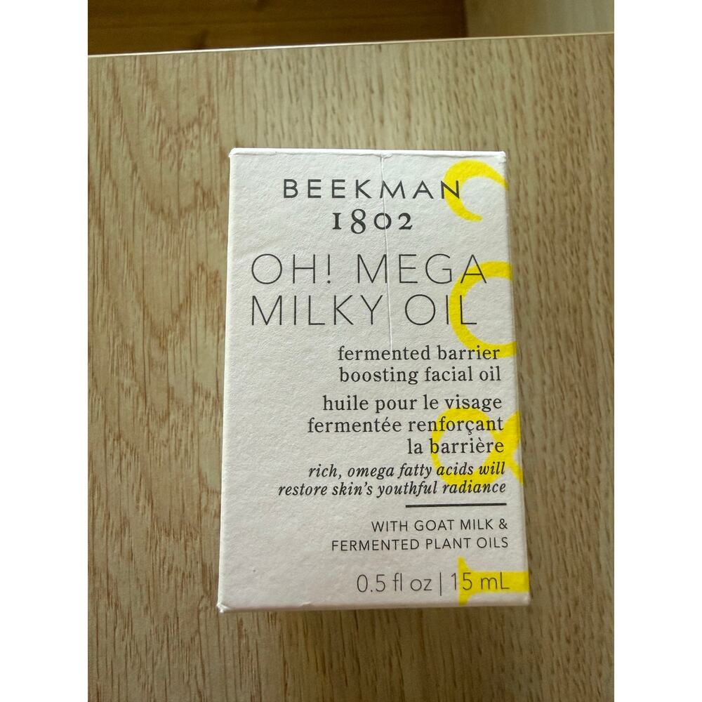 $29 New Beekman 1802 OH! Mega Milky Oil Fermented Barrier Boosting Facial Oil - Picture 4 of 7